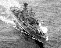 Большой противолодочный корабль "Проворный", май 1982 года