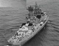 Большой противолодочный корабль "Проворный", 1982 год