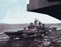 Большой противолодочный корабль "Стройный", 1985 год