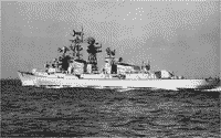 Большой противолодочный корабль "Красный Кавказ" в первые годы службы