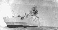 Большой противолодочный корабль "Решительный" на БС, 1973 год