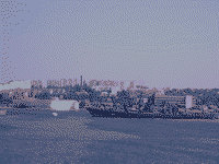 Сторожевой корабль "Сметливый" на Севастопольском рейде, 28 июля 2005 года 10:56