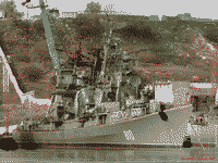 Сторожевой корабль "Сметливый" в Севастополе, 8 апреля 2007 года