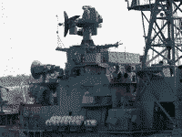 Большой противолодочный корабль "Сметливый" у Минной стенки в Севастополе, 1 ноября 2008 года 13:26