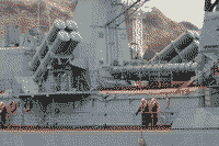 Большой противолодочный корабль "Сметливый" в Севастополе, 1 февраля 2009 года 10:07