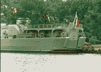 Ракетный эсминец "Варшава" в Гдыне, 1993 год