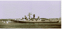 Большой противолодочный корабль "Красный Крым" в Севастополе, 1988 год