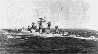 Большой противолодочный корабль "Скорый" в Черном море, 1987-1988 годы
