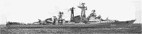 Сторожевой корабль "Сдержанный" на испытаниях в Черном море, 1973 год