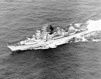 Большой противолодочный корабль "Образцовый", 1982 год