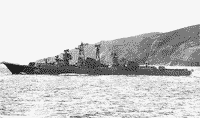 Большой противолодочный корабль "Одаренный" в проливе Аскольд, 1983-1984 годы