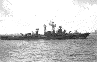 Большой противолодочный корабль "Славный" в Гаване, сентябрь 1978 года