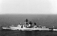 Большой противолодочный корабль "Адмирал Октябрьский", 27 сентября 1990 года