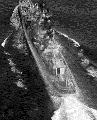 Большой противолодочный корабль "Адмирал Исаченков", 6 января 1988 года