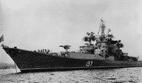 Большой противолодочный корабль "Маршал Ворошилов", 1975-1977 годы