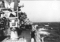 РБУ-1000 борта большого противолодочного корабля "Керчь"