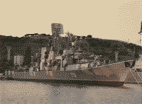 Большой противолодочный корабль "Керчь" в Севастополе