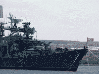Большой противолодочный корабль "Керчь" в Севастополе, 5 мая 2008 года 11:36