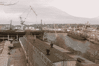 Большой противолодочный корабль "Очаков" у стенки СМЗ, 2 декабря 2004 года 14:48