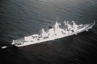 Большой противолодочный корабль пр. 1134-Б "Очаков", начало 1980-х годов