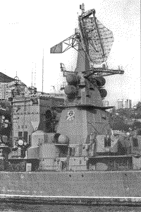 Большой противолодочный корабль "Петропавловск" после списания во Владивостоке, июнь 1997 года