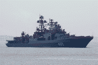 БПК "Адмирал Левченко" во французском порту Брест, 24 июня 2005 года 15:14