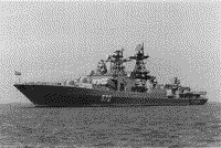 БПК "Адмирал Виноградов" в Бомбее, Индия, 13-15 февраля 2001 года