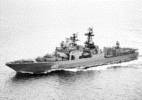 Большой противолодочный корабль "Адмирал Виноградов", 1989 год