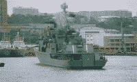 Большой противолодочный корабль "Адмирал Виноградов" во Владивостоке