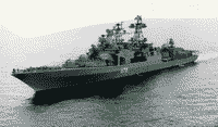 Большой противолодочный корабль "Адмирал Харламов", 1990-е годы