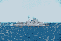 Большой противолодочный корабль "Адмирал Харламов", 1990-е годы