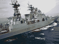 Большой противолодочный корабль "Адмирал Пантелеев", 24 апреля 2003 года 10:02