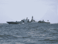 Большой противолодочный корабль "Адмирал Чабаненко", июнь 2007 года
