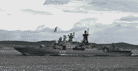 Большой противолодочный корабль "Адмирал Чабаненко", июль 2004 года