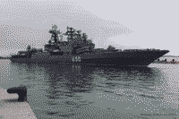 Большой противолодочный корабль "Адмирал Чабаненко" в Сеуте, Испания, 13 апреля 2010 года 15:38