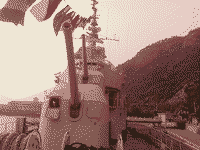 Китайский эсминец "Тайюань" (бывший "Ретивый") в городе Далянь (Дальний)