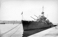 Эскадренный миноносец "Соообразительный" в Корабельной бухте Севастополя, 1941 год
