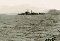 Большой ракетный корабль проекта 56-ЭМ "Бедовый", май 1965 года