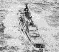 Большой противолодочный корабль пр. 57-А "Гремящий", декабрь 1979 года