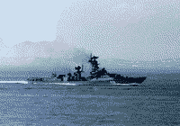 Большой противолодочный корабль пр. 57-А "Гремящий", 26 октября 1983 года