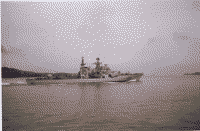 Эскадренный миноносец проекта 956Э "Фужоу" в составе китайского флота, 8 декабря 2001 года
