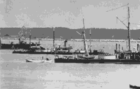 Двухбашенная броненосная лодка "Смерч", после 1886 года