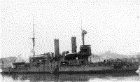 Японский ледокол, переоборудованный из броненосца береговой обороны "Адмирал Сенявин"