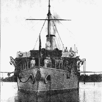 Канонерская лодка "Грозящий", 1911-1914 годы