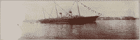 Императорская яхта "Штандарт" на Неве, 1909 год
