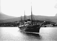 Яхта "Штандарт" на рейде Ялты, 1898 год