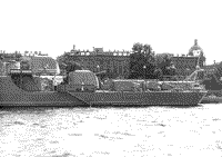 Сторожевой корабль "Бдительный" в Ленинграде, 1974 год