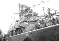 Сторожевой корабль "Бдительный" в Гдыне, июль 1974 года