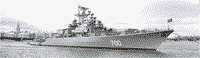 Сторожевой корабль "Бдительный" на Неве, 1978 год