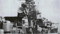 Сторожевой корабль "Бдительный" на Неве, июль 1988 года